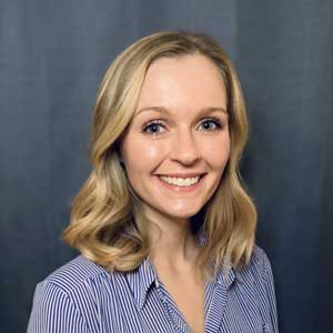 Portrait photo for doctor Caitlin Pullura, a dentist in Richmond, TX